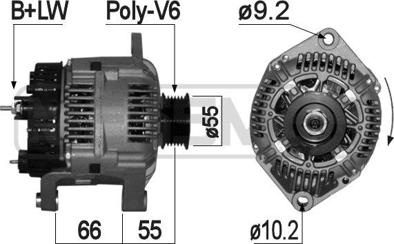 ERA 209139 - Alternator autospares.lv