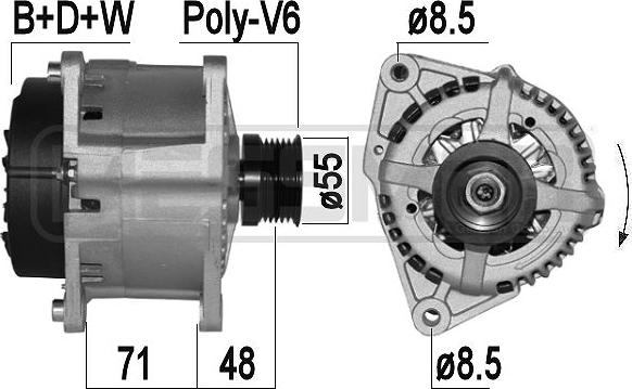 ERA 209390A - Alternator autospares.lv