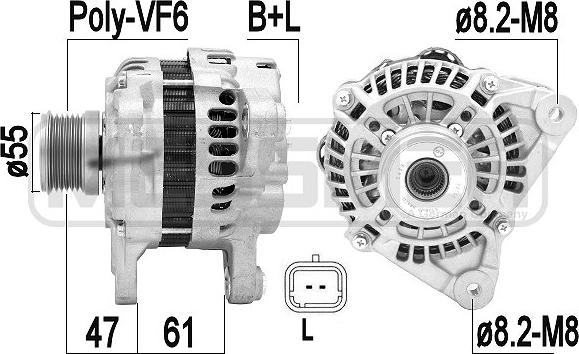 ERA 209351 - Alternator autospares.lv