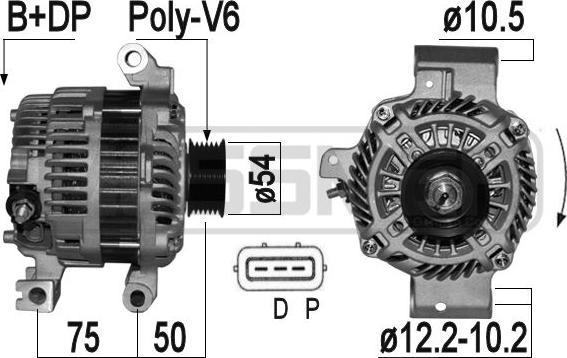 ERA 209352A - Alternator autospares.lv