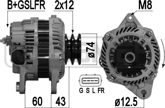 ERA 209364A - Alternator autospares.lv