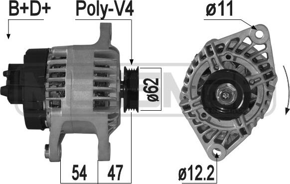 ERA 209306A - Alternator autospares.lv