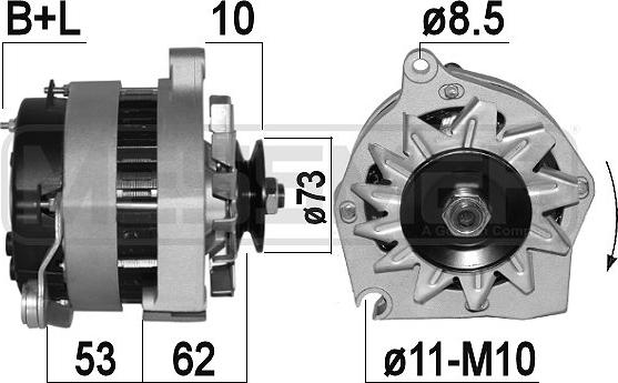 ERA 209389A - Alternator autospares.lv