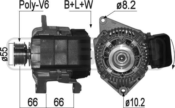 ERA 209336 - Alternator autospares.lv