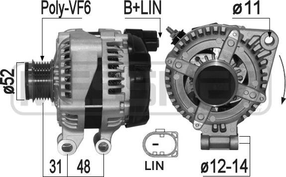 ERA 209331A - Alternator autospares.lv