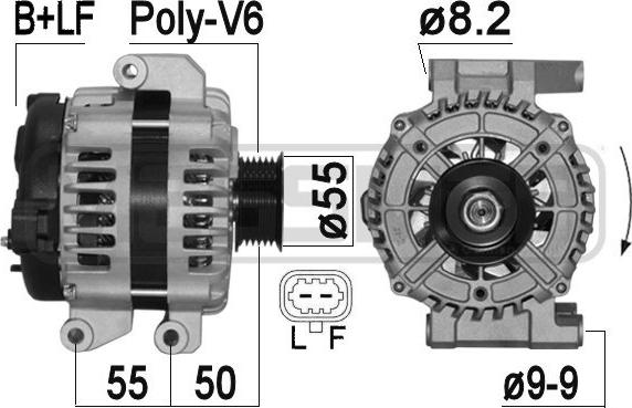 ERA 209329 - Alternator autospares.lv