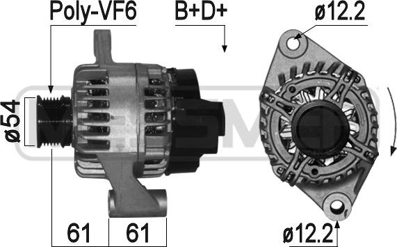 ERA 209323 - Alternator autospares.lv