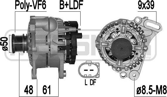 ERA 209379A - Alternator autospares.lv