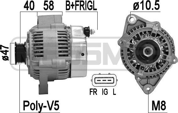 ERA 209372A - Alternator autospares.lv