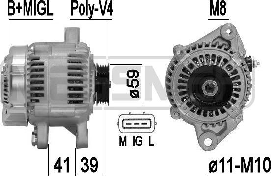 ERA 209377A - Alternator autospares.lv