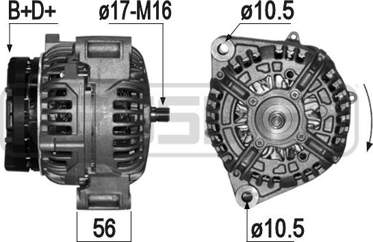 ERA 209251 - Alternator autospares.lv