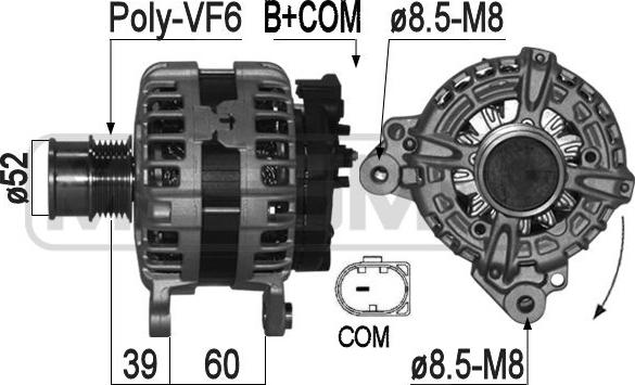 ERA 209262 - Alternator autospares.lv