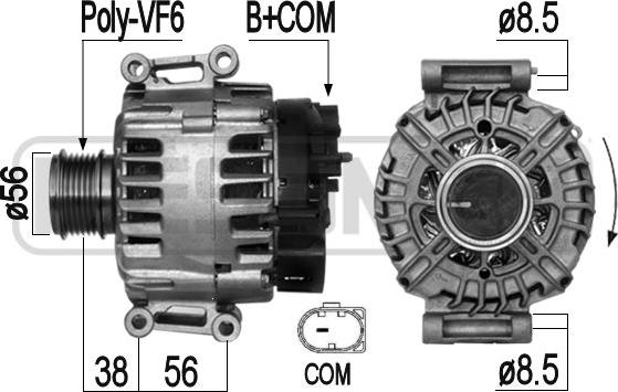 ERA 209286 - Alternator autospares.lv