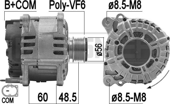 ERA 209288 - Alternator autospares.lv