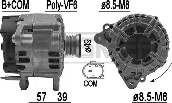 ERA 209226 - Alternator autospares.lv