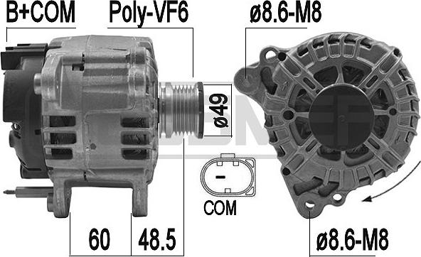 ERA 209270 - Alternator autospares.lv