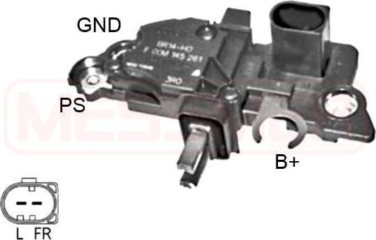 ERA 215990 - Voltage regulator, alternator autospares.lv