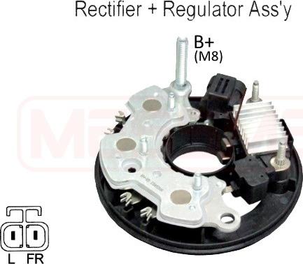 ERA 215944 - Rectifier, alternator autospares.lv