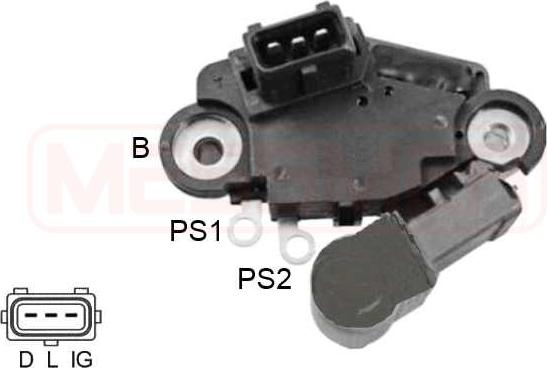 ERA 215 966 - Voltage regulator, alternator autospares.lv