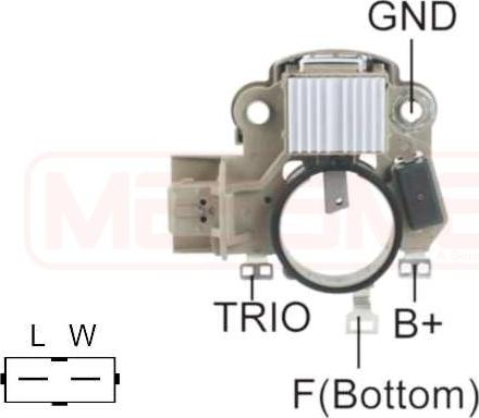 ERA 215559 - Voltage regulator, alternator autospares.lv