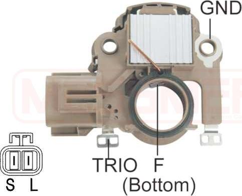 ERA 215561 - Voltage regulator, alternator autospares.lv