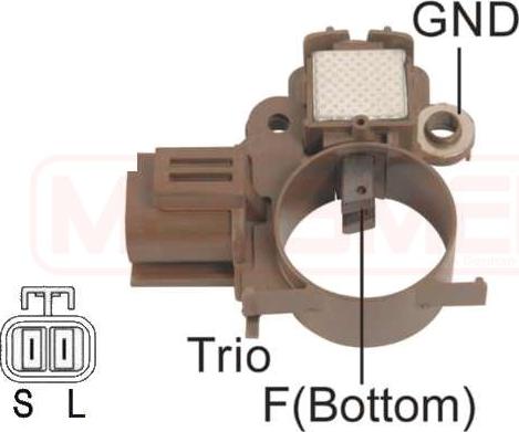 ERA 215536 - Voltage regulator, alternator autospares.lv