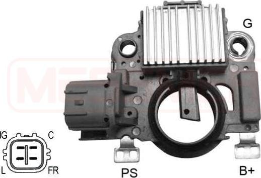 ERA 215573 - Voltage regulator, alternator autospares.lv