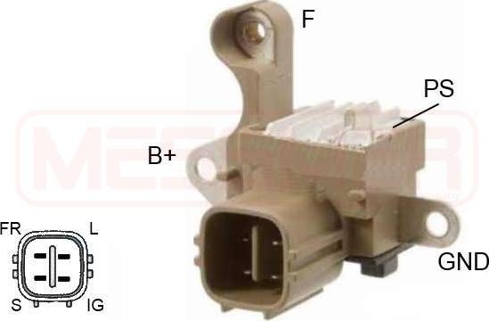 ERA 215691 - Voltage regulator, alternator autospares.lv