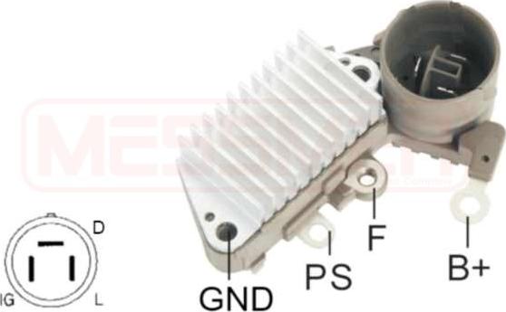 ERA 215661 - Voltage regulator, alternator autospares.lv