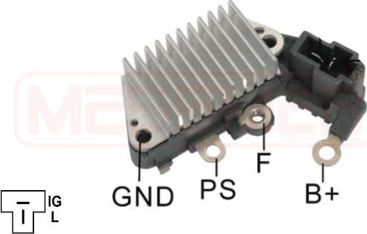 ERA 215663 - Voltage regulator, alternator autospares.lv