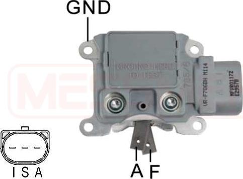 ERA 215194 - Voltage regulator, alternator autospares.lv