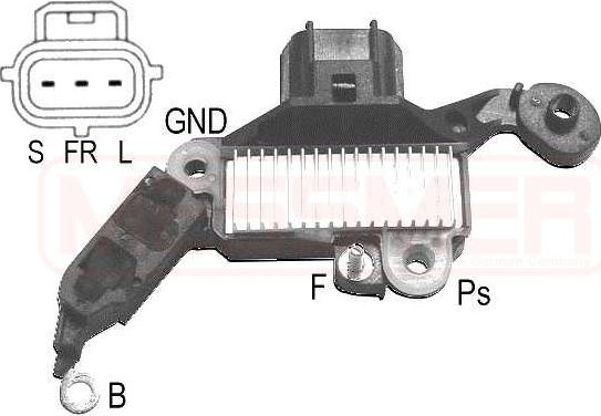 ERA 215189 - Voltage regulator, alternator autospares.lv