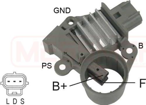 ERA 215186 - Voltage regulator, alternator autospares.lv