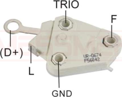 ERA 215129 - Voltage regulator, alternator autospares.lv