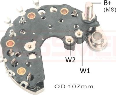 ERA 215834 - Rectifier, alternator autospares.lv