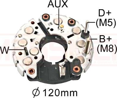 ERA 215340 - Rectifier, alternator autospares.lv