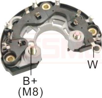 ERA 215302 - Rectifier, alternator autospares.lv