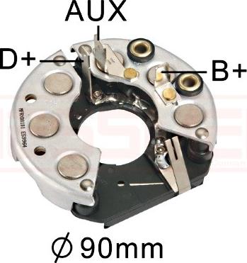 ERA 215317 - Rectifier, alternator autospares.lv