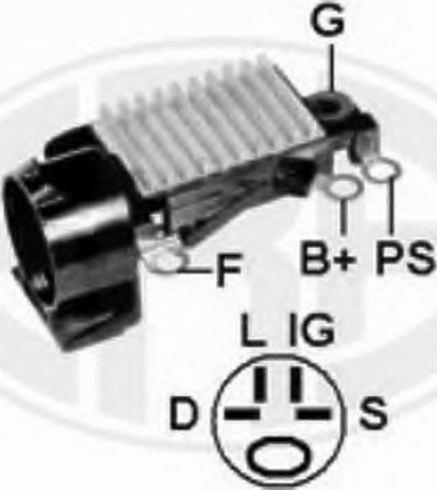 ERA 215385 - Voltage regulator, alternator autospares.lv