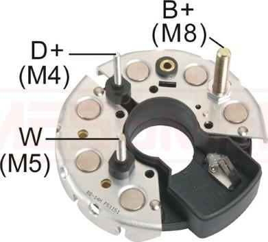 ERA 215323 - Rectifier, alternator autospares.lv