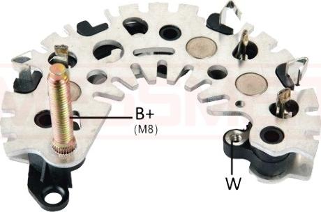 ERA 215797 - Rectifier, alternator autospares.lv