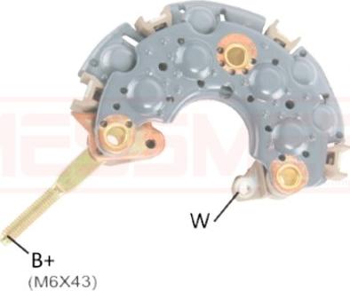 ERA 215715 - Rectifier, alternator autospares.lv