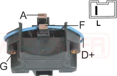 ERA 215731 - Voltage regulator, alternator autospares.lv