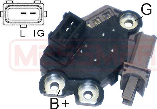 ERA 216010 - Voltage regulator, alternator autospares.lv