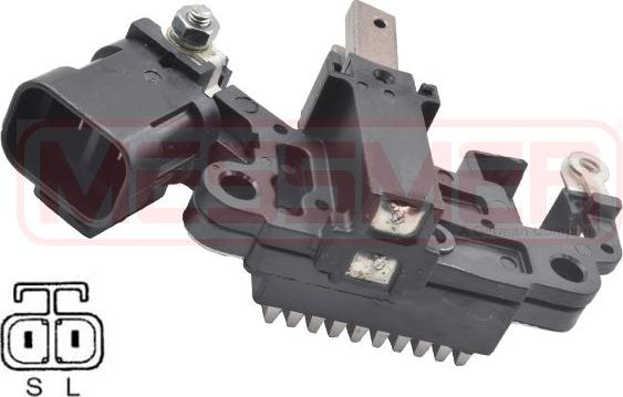 ERA 216333 - Voltage regulator, alternator autospares.lv