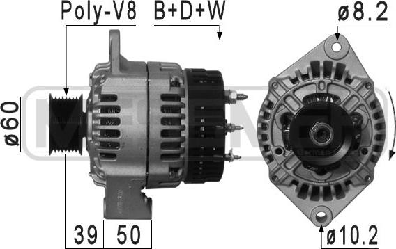 ERA 210990A - Alternator autospares.lv