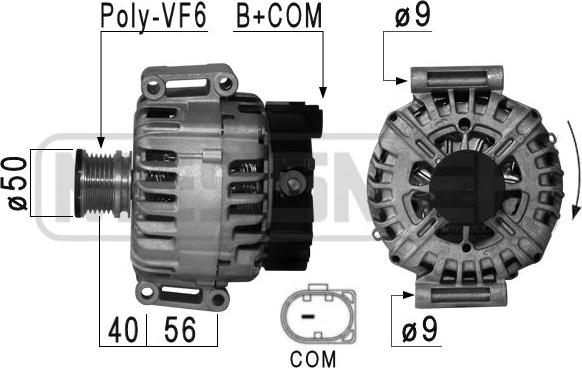 ERA 210900 - Alternator autospares.lv