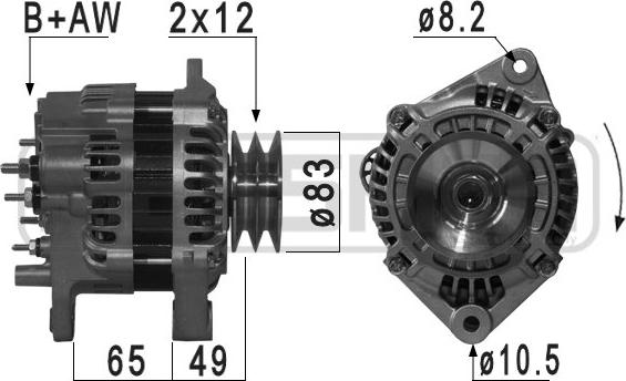 ERA 210903 - Alternator autospares.lv