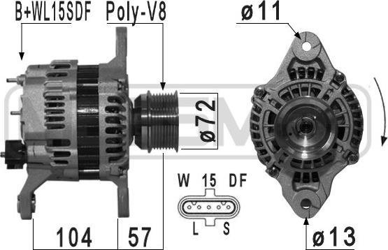 ERA 210914 - Alternator autospares.lv