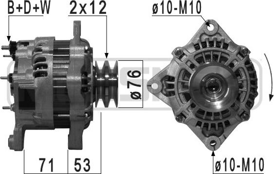 ERA 210911 - Alternator autospares.lv